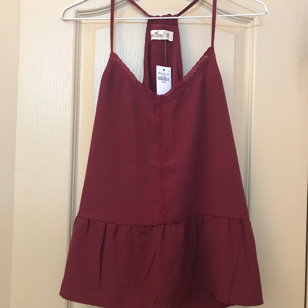 Hollister Peplum Tank